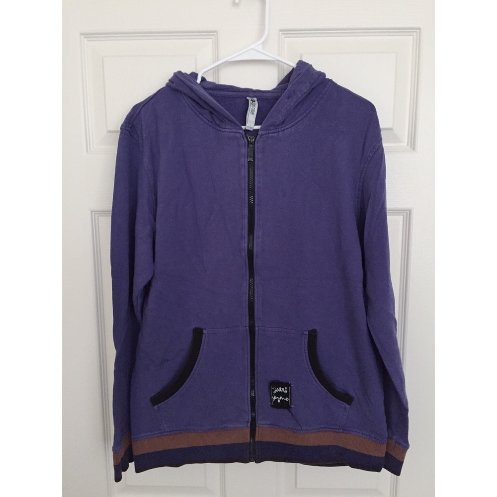 🔥LASTDAY🔥Purple zip hoodie